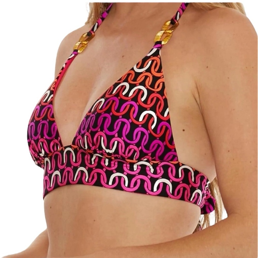 Trina Turk Echo Chain Bikini- NWT - Picture 3 of 6